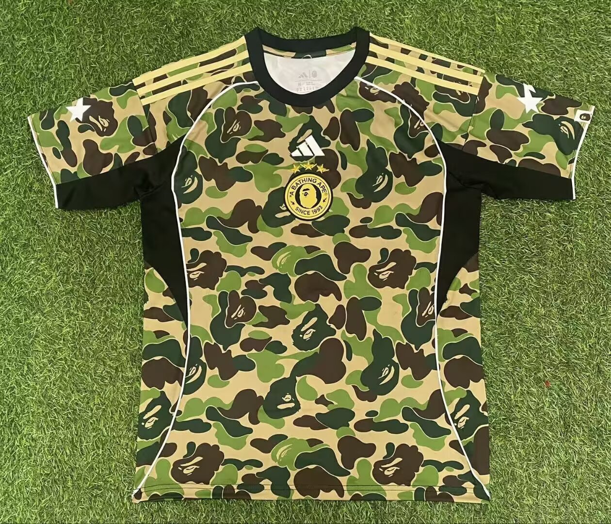 Bape x Adidas Fan version