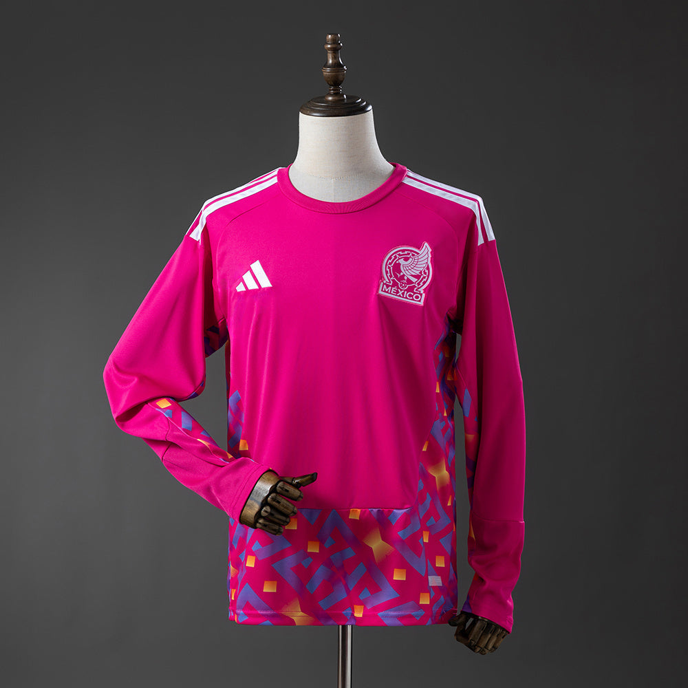 Mexico 26/27 Home Goalkeeper Long Sleeve Fan Version