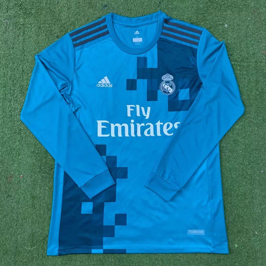 Real Madrid 17/18 Third long sleeve retro