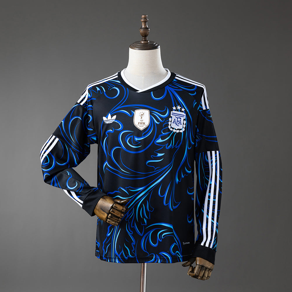 Argentina 26/27 Away Long Sleeve Fan Version