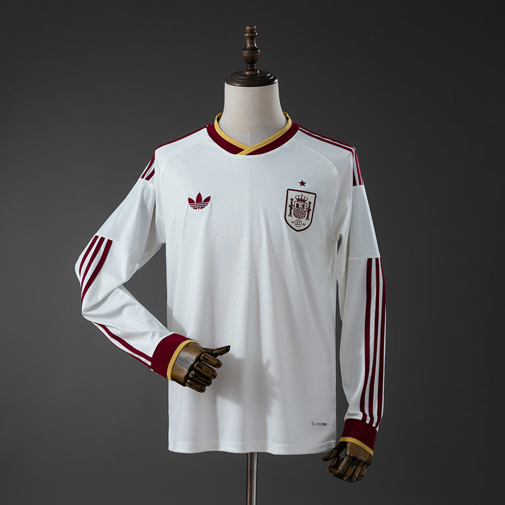 Spain 26/27 Away Long Sleeve Fan Version