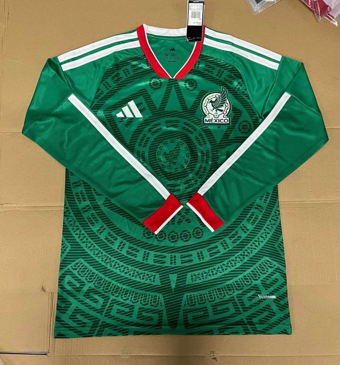 Mexico 26/27 Home long sleeve fan version