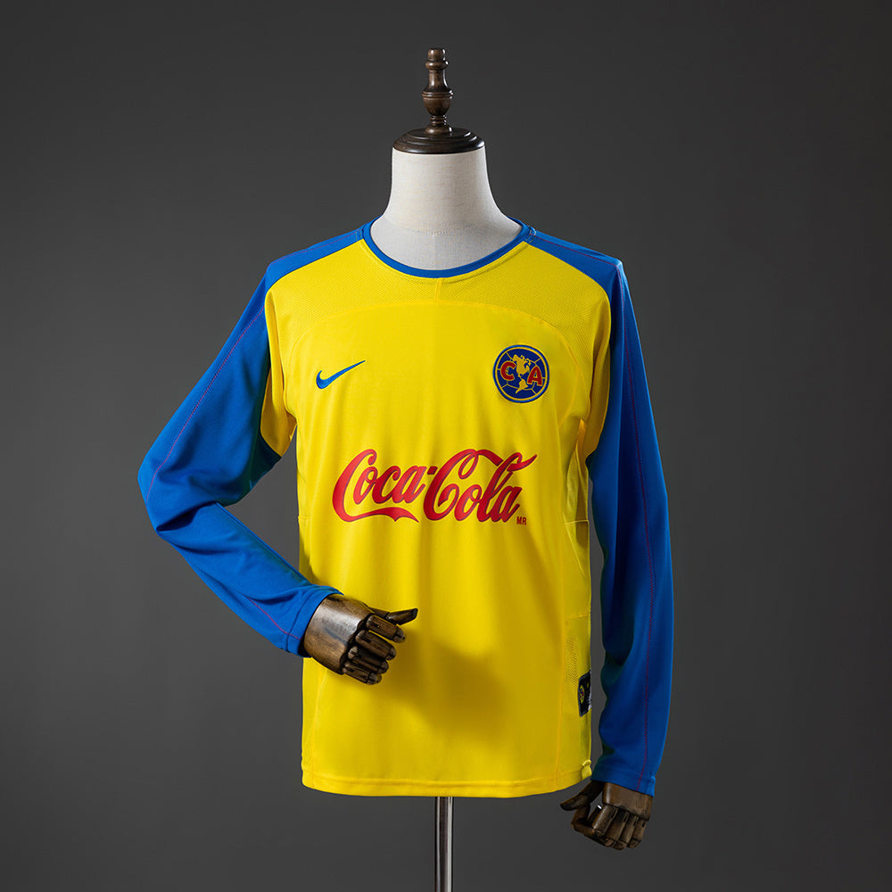 Club America 03/04 Home Long Sleeve Retro