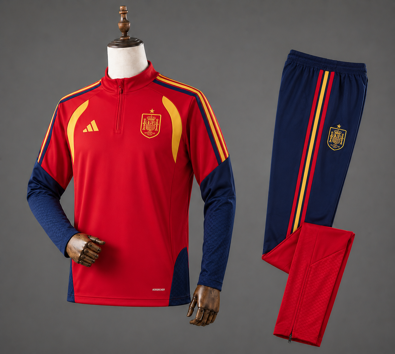 Spain 26/27 Tracksuit (Red)