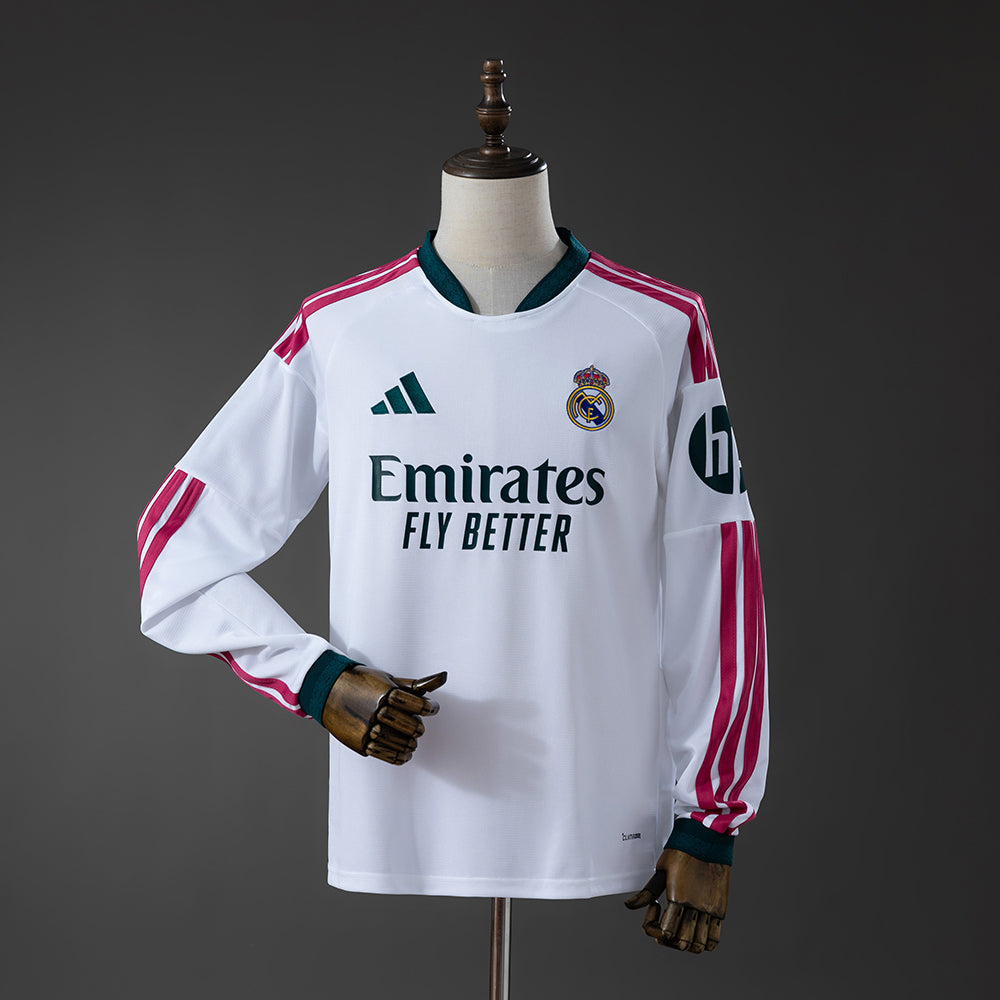Real Madrid 26/27 Home Long Sleeve Fan Version