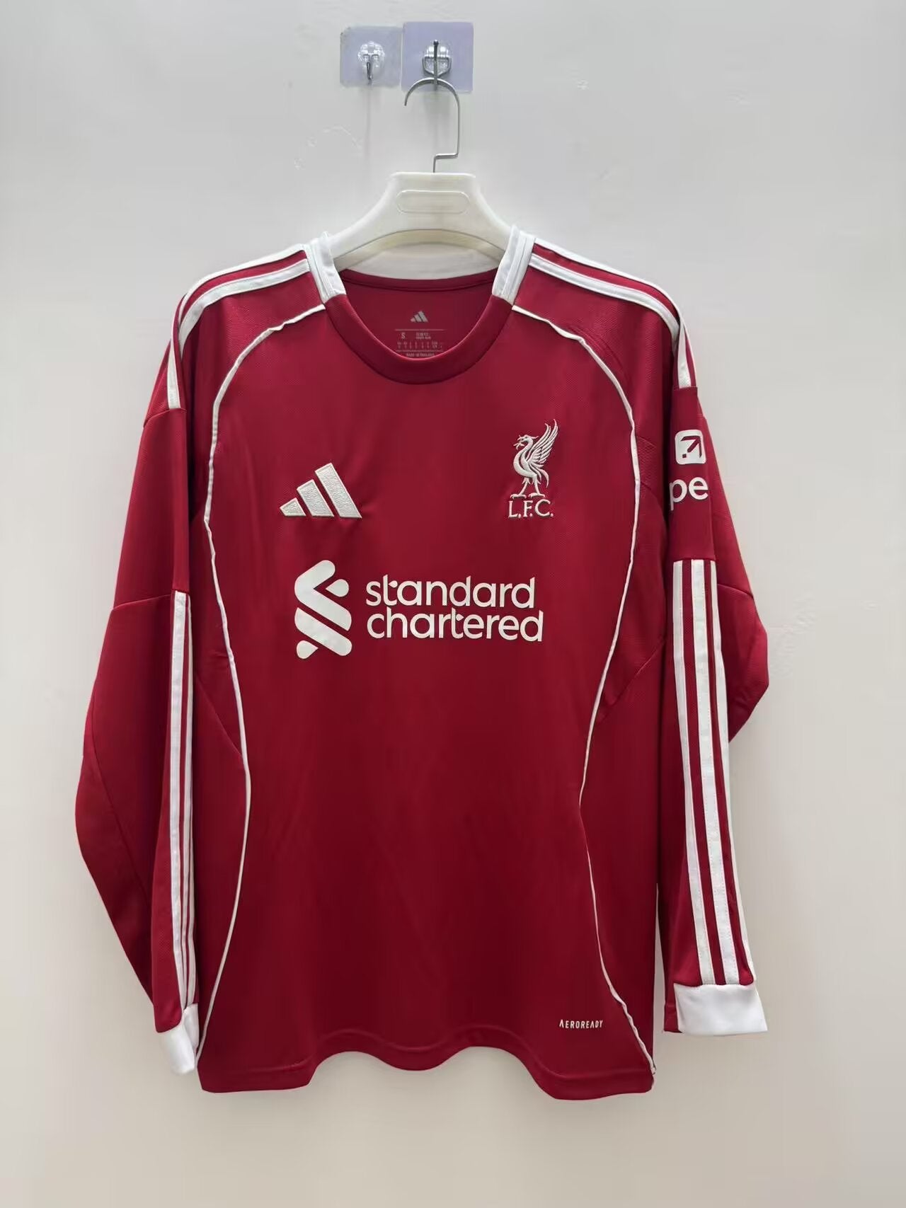 Liverpool 25/26 Home long sleeve fan version