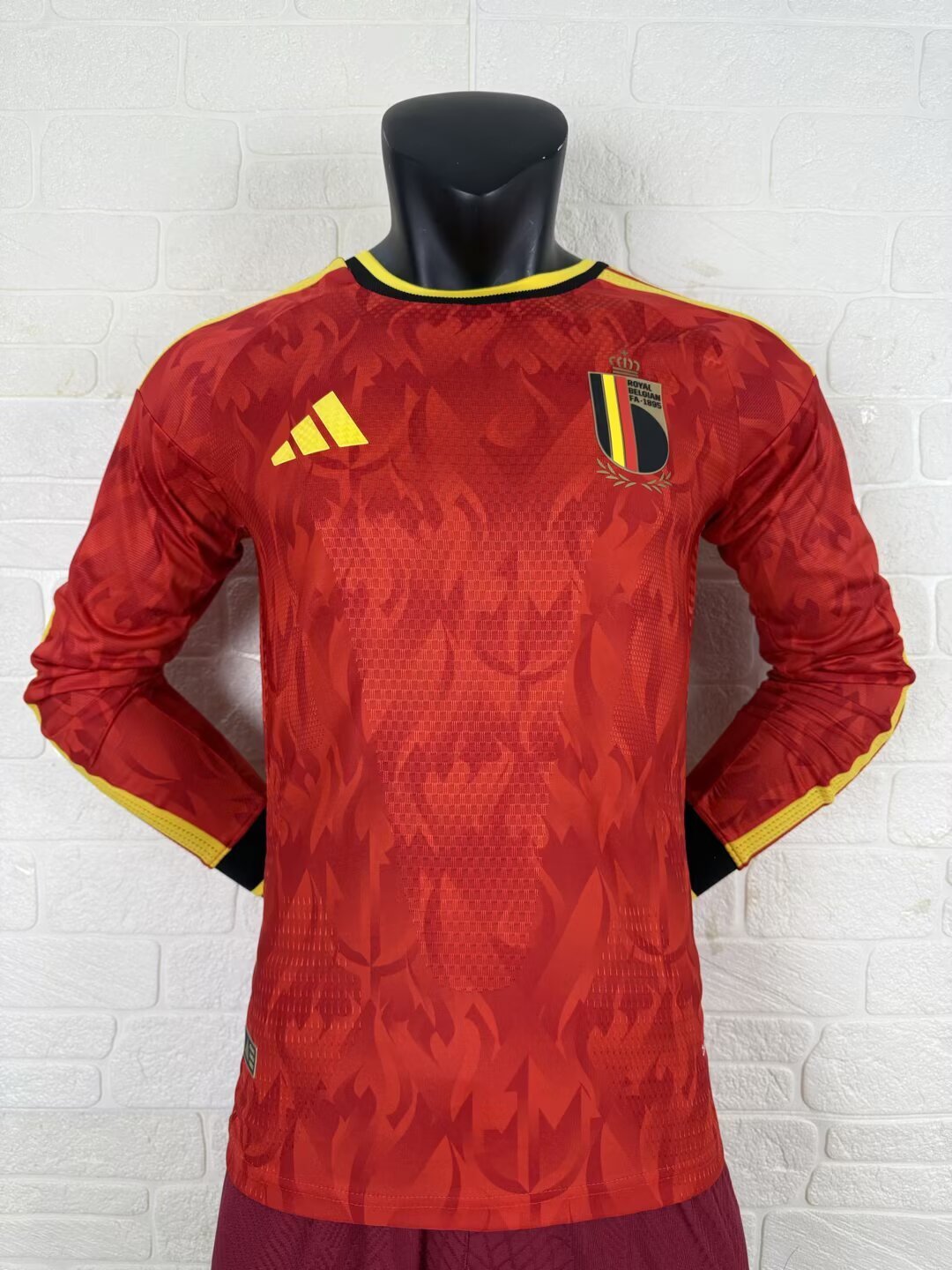 Belgium 26/27 Home long sleeve player version
