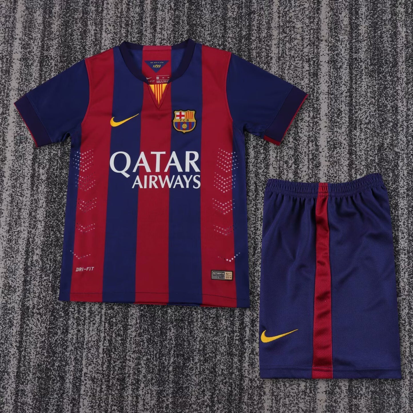 FC Barcelona 14/15 Home retro kids set