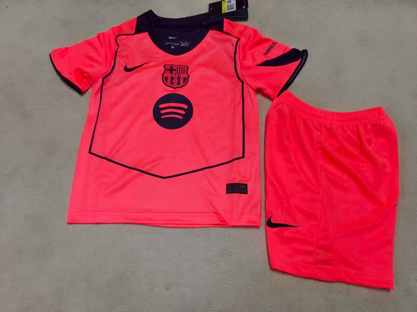 FC Barcelona 25/26 Third kids set