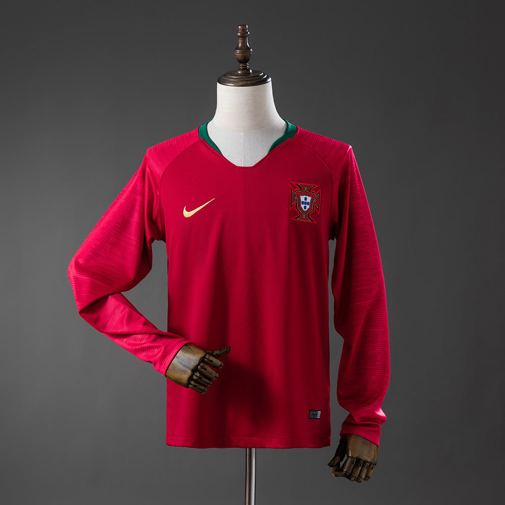 Portugal 18/19 Home Long Sleeve Retro