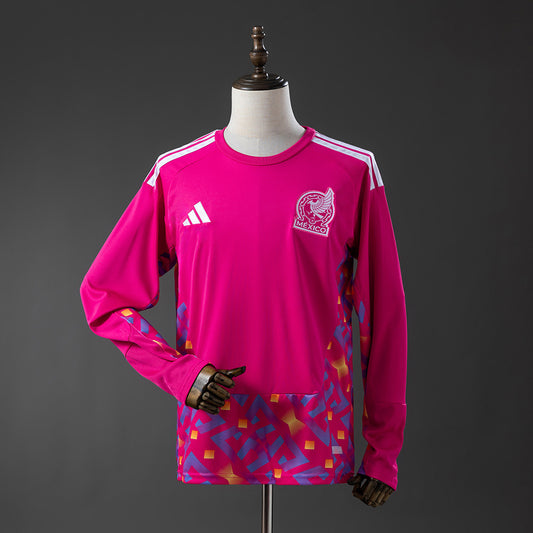 Mexico 26/27 Home Goalkeeper Long Sleeve Fan Version