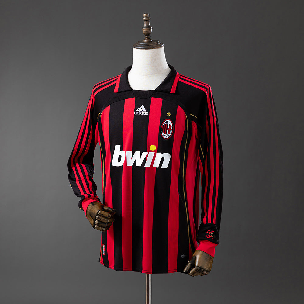 AC Milan 06/07 Home Long Sleeve Retro