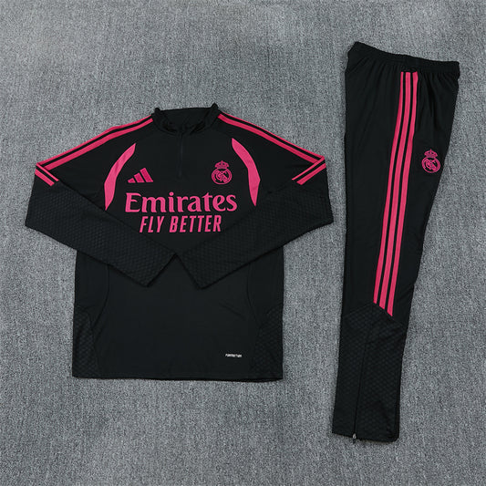 Real Madrid 26/27 Tracksuit (Black)