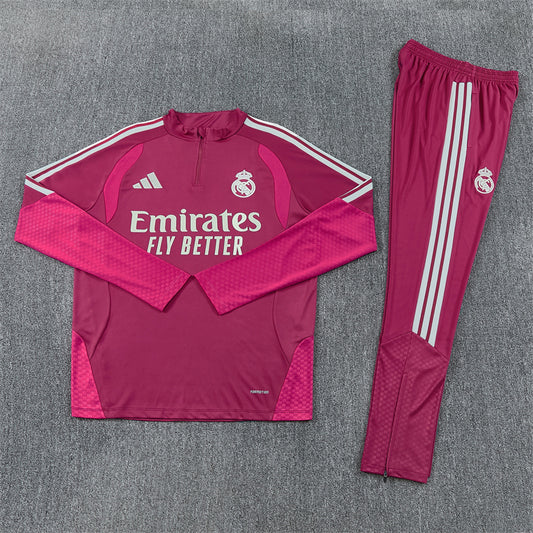 Real Madrid 26/27 Tracksuit (Pink)
