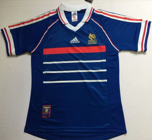France 1998 Home retro jersey