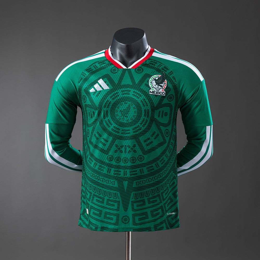 Mexico 26/27 Home long sleeve player version