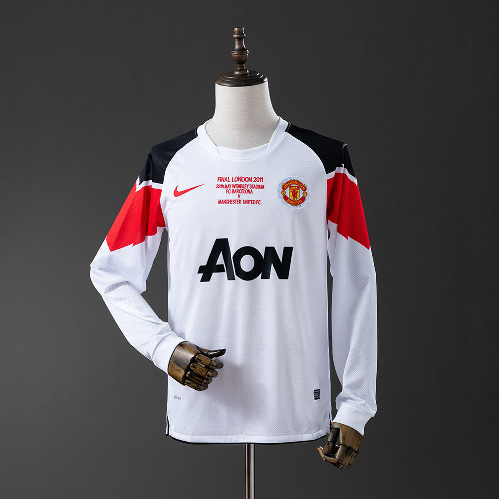 Manchester United 10/11 Away Long Sleeve Retro