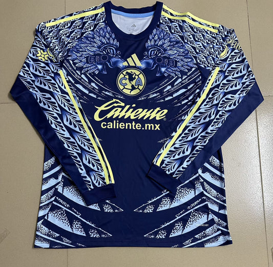 Club America 25/26 Away Long Sleeve Fan Version Jersey