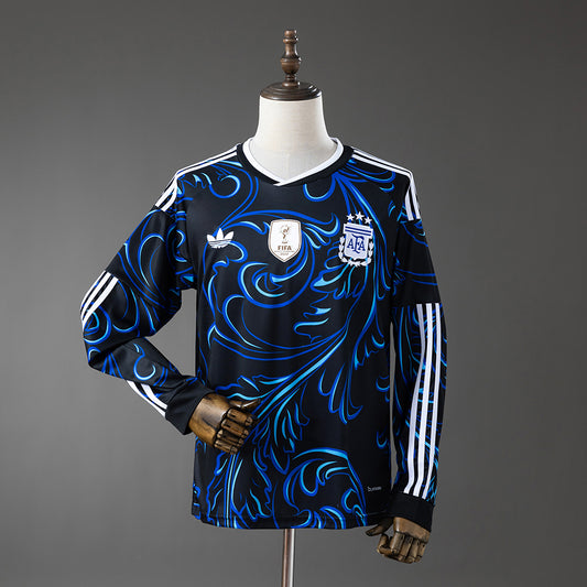 Argentina 26/27 Away Long Sleeve Fan Version