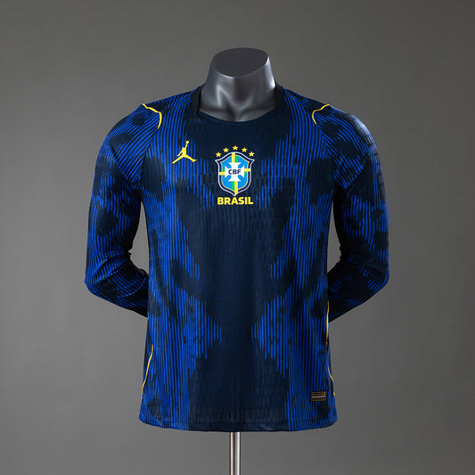 Brazil 26/27 Away Long Sleeve Player Version