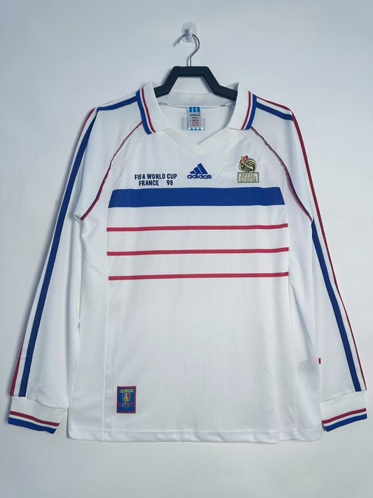 France 1998 Away retro long sleeve