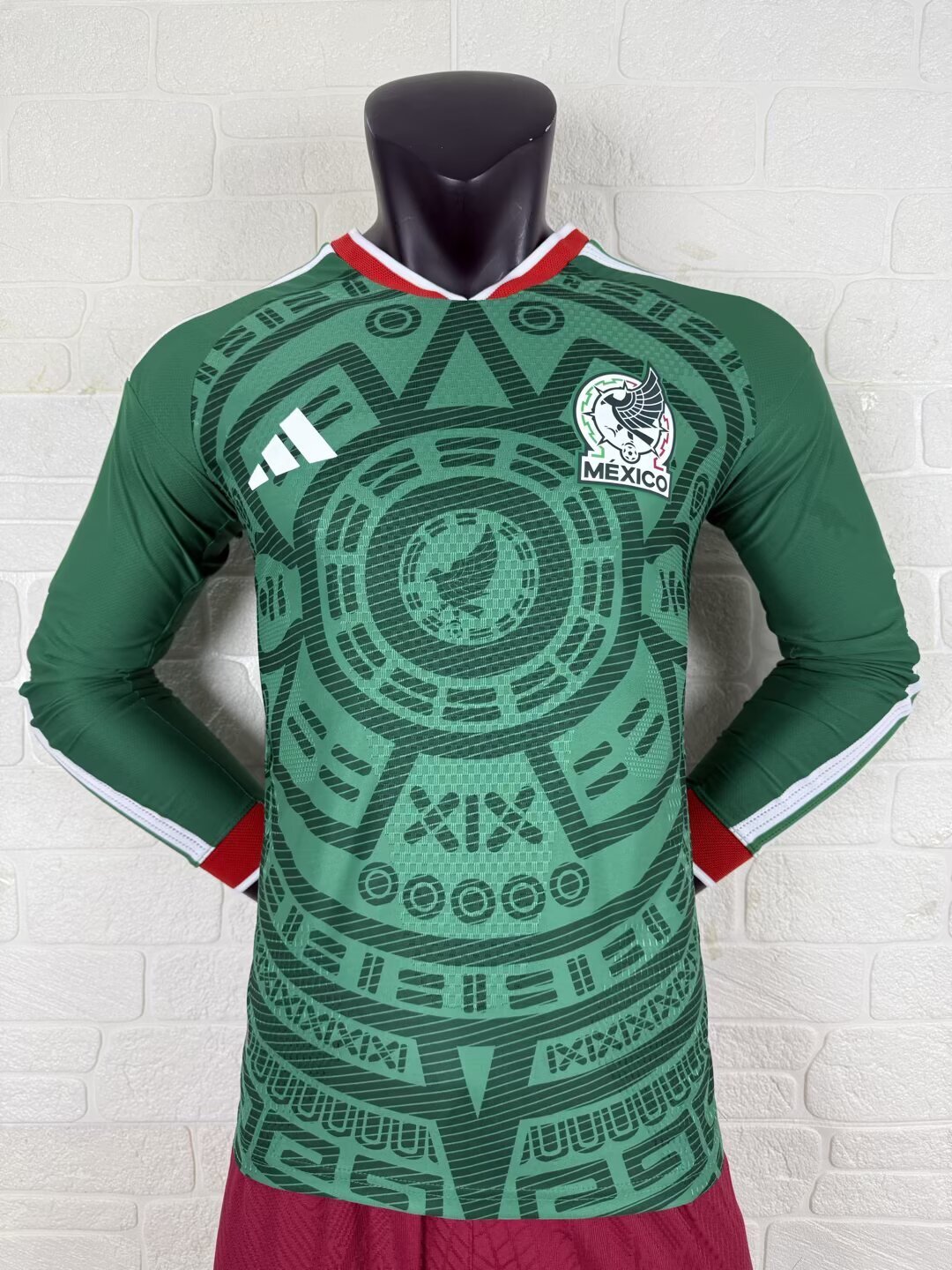 Mexico 26/27 Home long sleeve player version