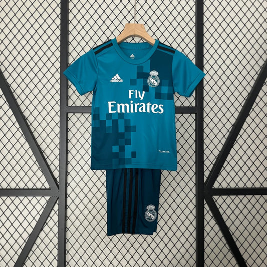 Real Madrid 17/18 Third Kids Set
