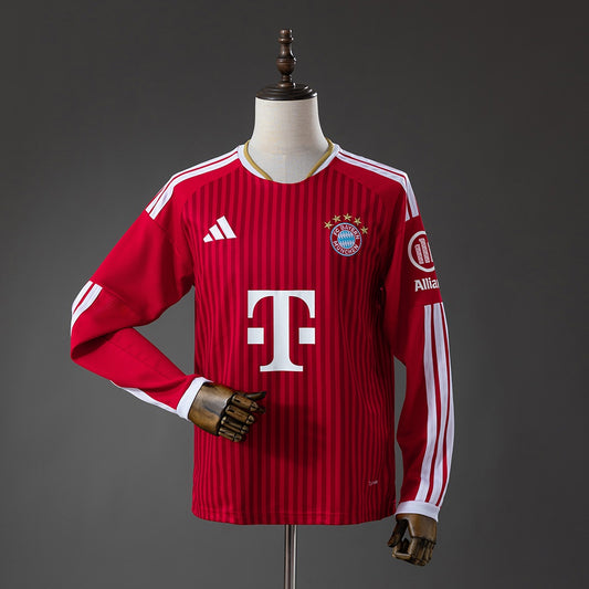 Bayern Munich 26/27 Home Long Sleeve Fan Version