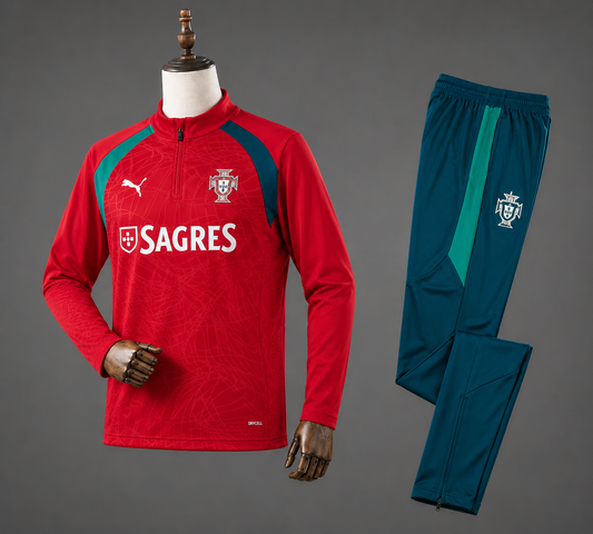 Portugal 26/27 Tracksuit (Red)