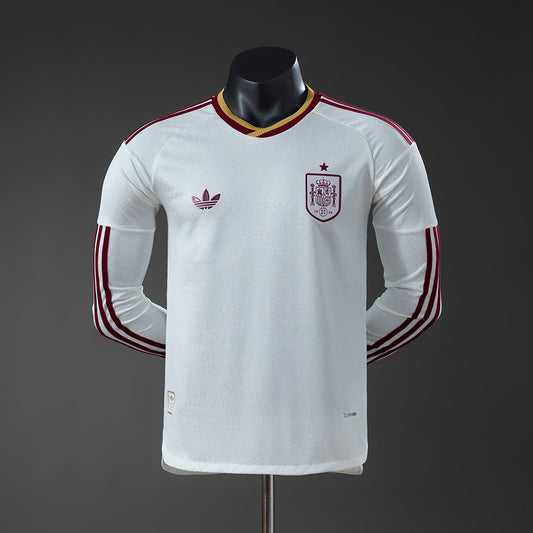 Spain 26/27 Away Long Sleeve Player Version