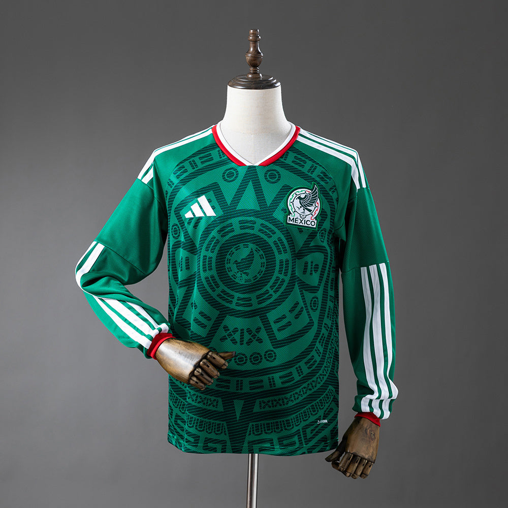 Mexico 26/27 Home long sleeve fan version