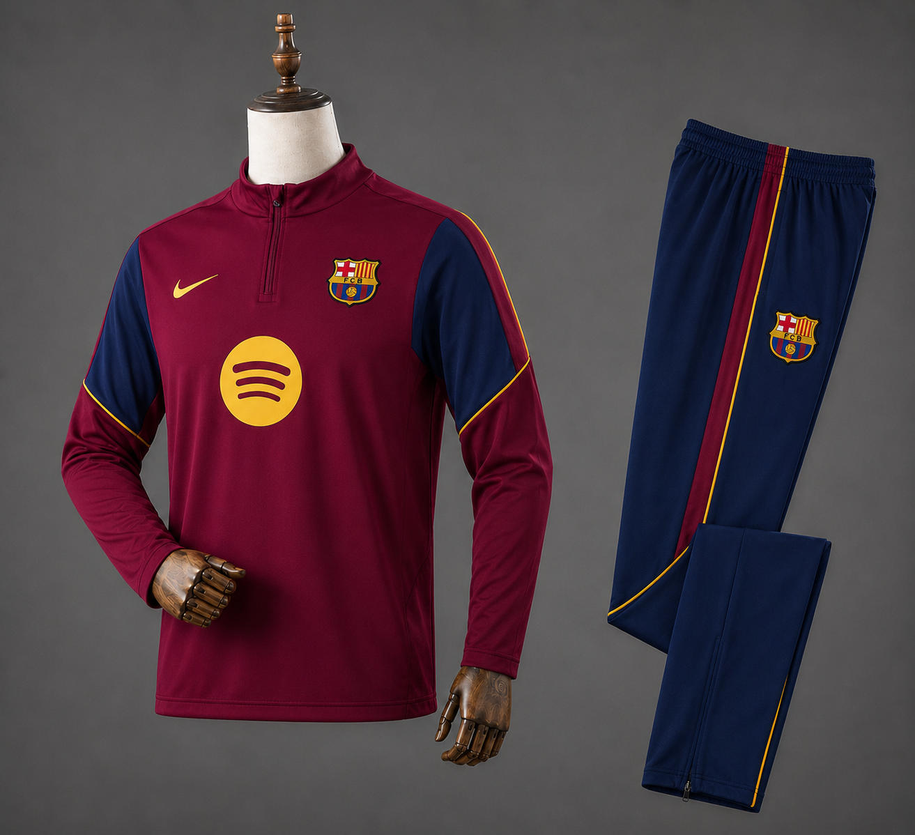 Barcelona 26/27 Tracksuit (Red)