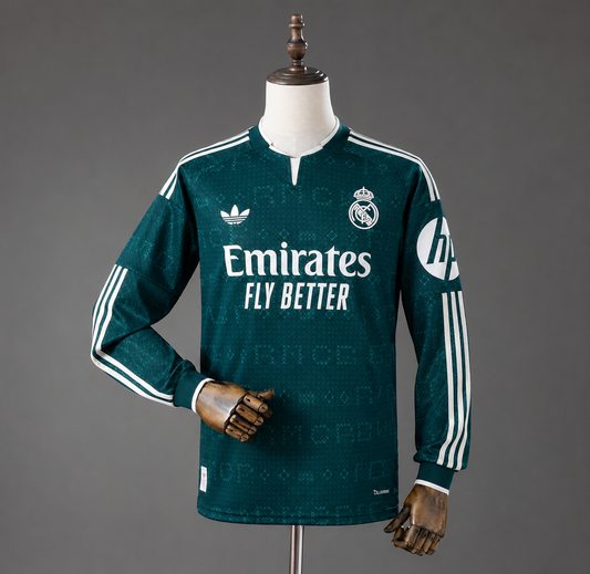 Real Madrid 26/27 Away Long Sleeve Fan Version