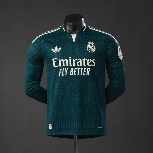 Real Madrid 26/27 Away Long Sleeve Player Version