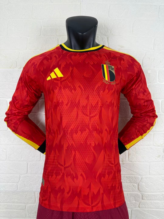 Belgium 26/27 Home long sleeve player version