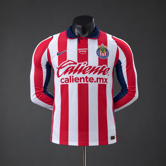 Chivas 26/27 Home Long Sleeve Player Version