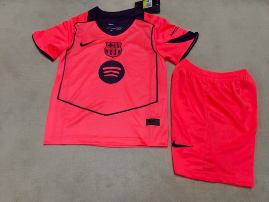 FC Barcelona 25/26 Third kids set