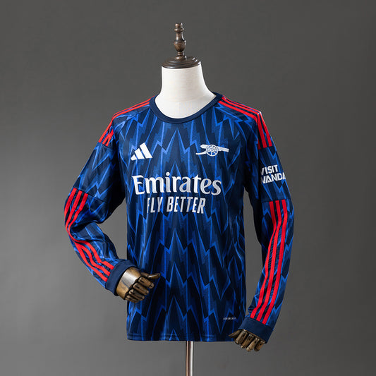 Arsenal 25/26 Away Long Sleeve Fan Version