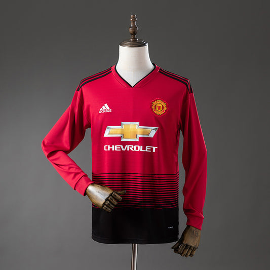 Manchester United 18/19 Home Retro Long sleeve