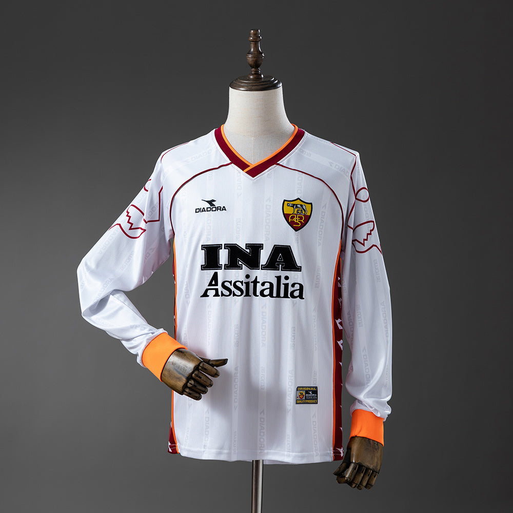 AS Roma 99/00 Away Long Sleeve Retro